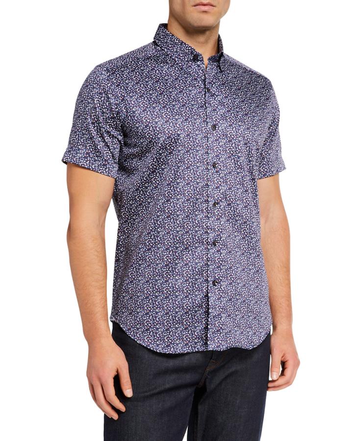 Men's Tailored-fit Amado Short-sleeve
