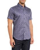 Men's Tailored-fit Amado Short-sleeve