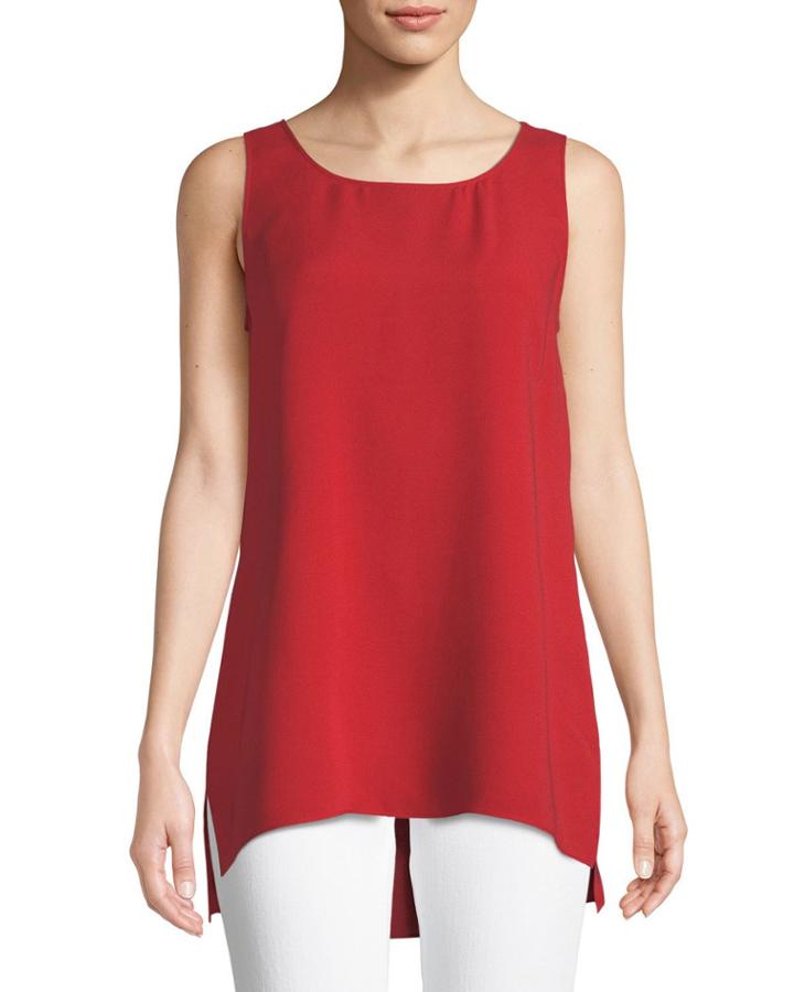 Ruthie Sleeveless High-low Hem