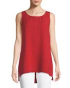 Ruthie Sleeveless High-low Hem