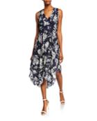 High-low Embroidered