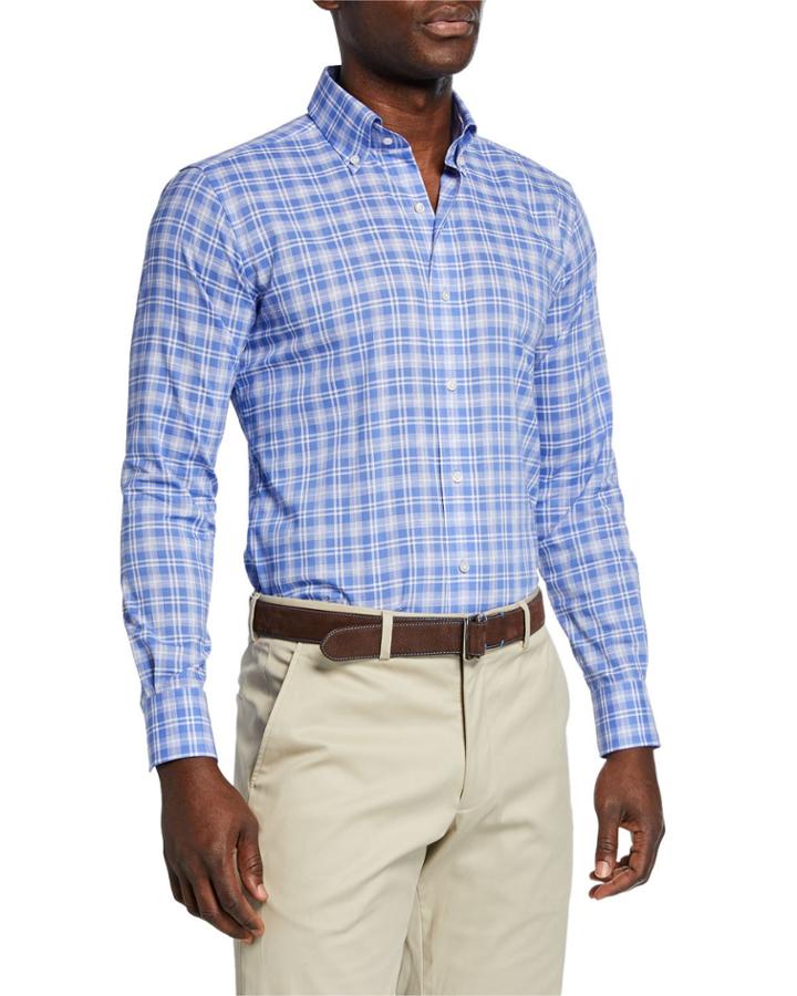 Men's Coastal Chambray Plaid