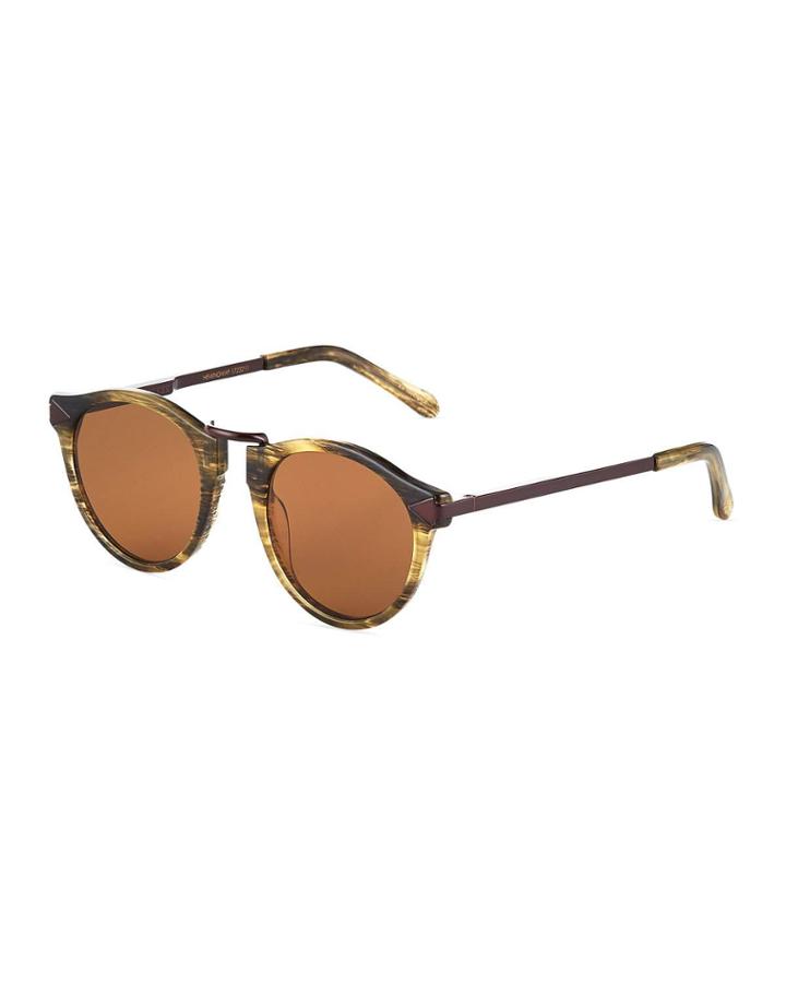 Hemingway Round Acetate/metal
