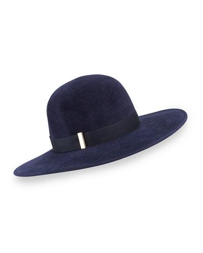 Kyleigh Hand-blocked Wide-brim Hat