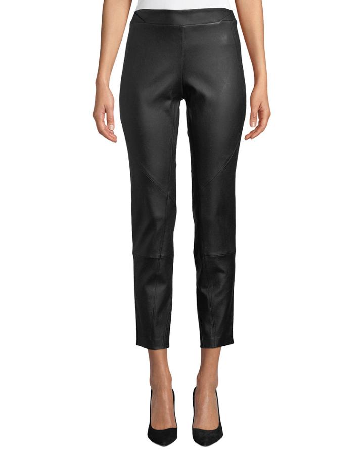 Brooklyn Stretch-napa Leather