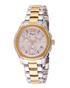 40mm Lungarno Men's Two-tone Chronograph Bracelet Watch
