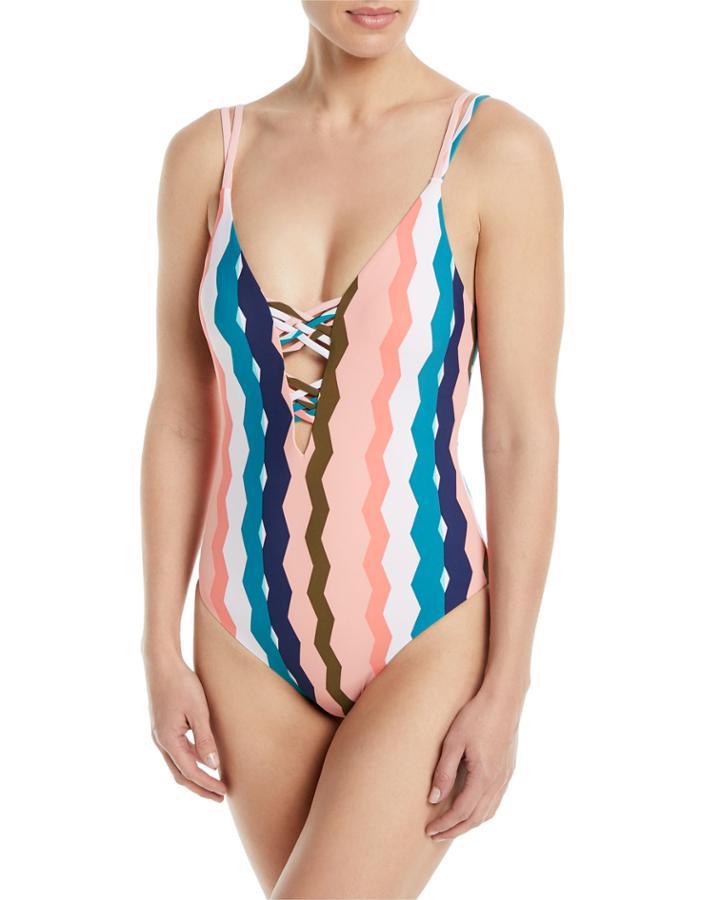 Tanzania Strappy Maillot One-piece