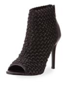Reece 2 Open-toe Woven Booties