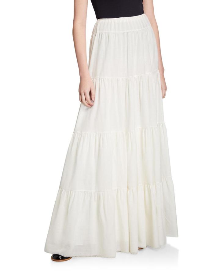 Mariela Wool-cashmere Tiered