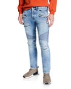Men's The Blinder Distressed Biker Jeans