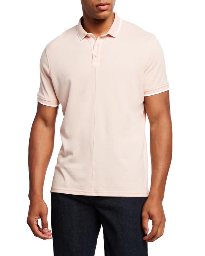 Men's Dover Tipped Pique Polo
