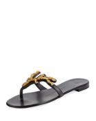 Golden Metal Flat Slide