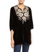 Olenna Embroidered Tunic