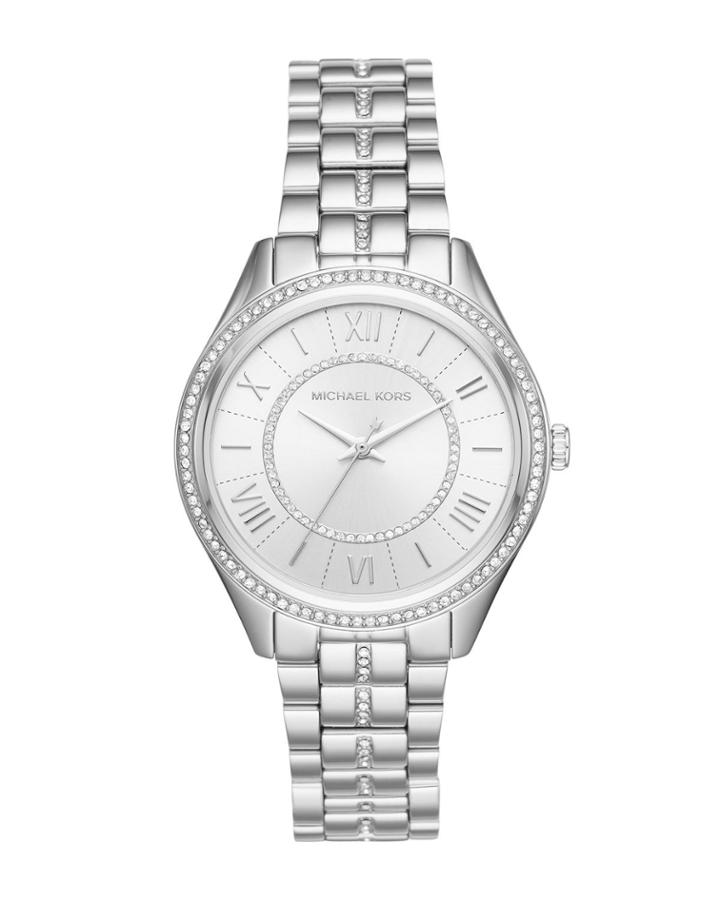 38mm Crystal Encrusted Bracelet Watch