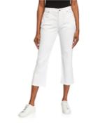 Cropped Flare-leg Cropped Jeans