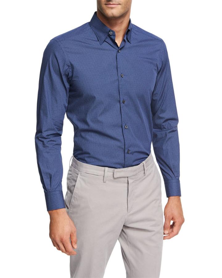 Geometric Jacquard Cotton