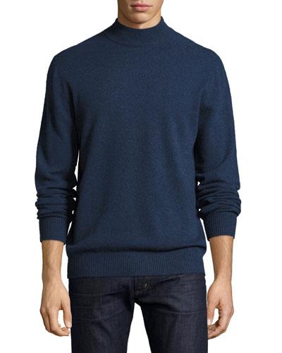 Cashmere Mock-neck