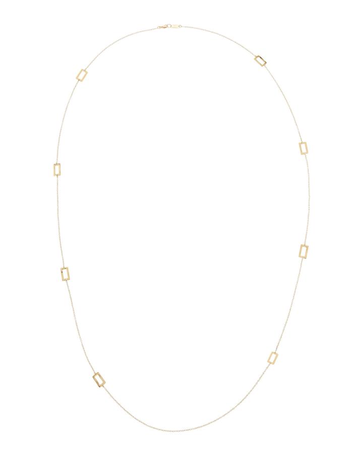 18k Classico Window-of-opportunity Station Necklace