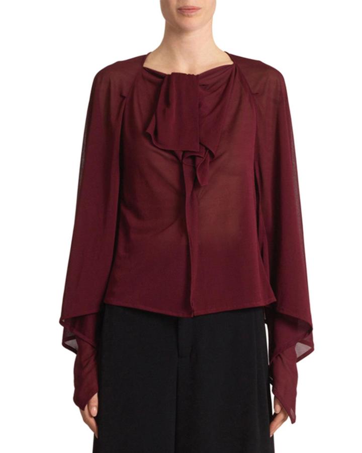 Savoy Herringbone Jersey Top