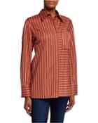 Greyson Splendid Stripe Button-down Blouse