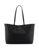 Lino Small Embossed Leather Tote Bag