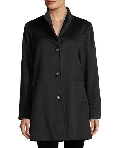 Stand-collar Car Coat