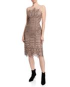 Sleeveless Lace Sheath