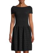 Abito Maglia Fit & Flare Dress