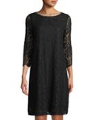 3/4-sleeve Lace