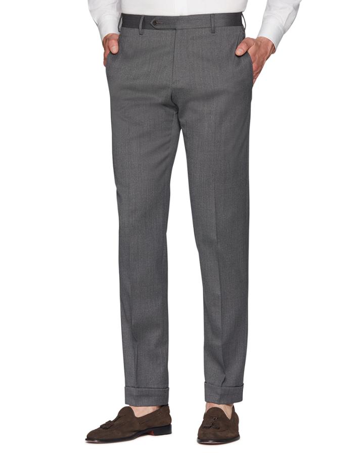Men's Parker Covert-stretch Twill Trousers