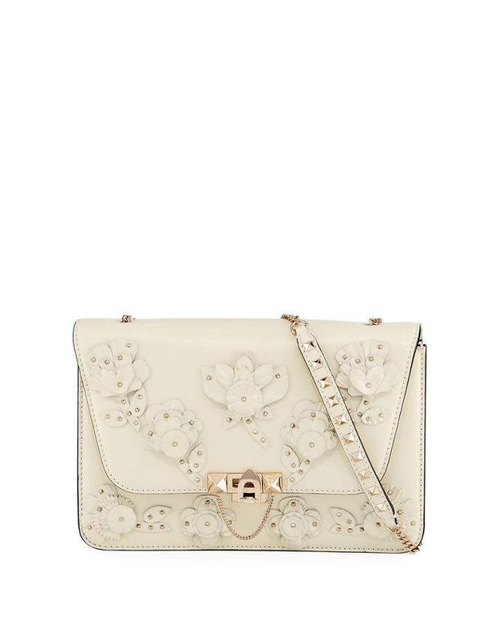 Leather Floral Cutout Rockstud
