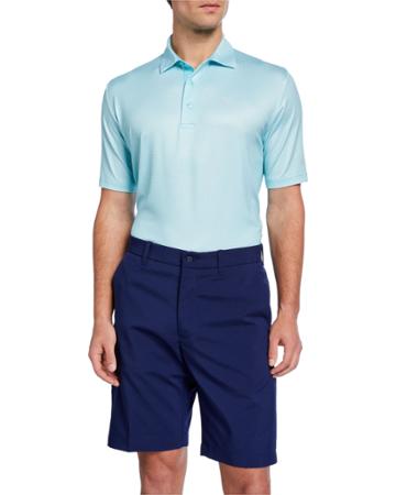 Men's Gingham Polo