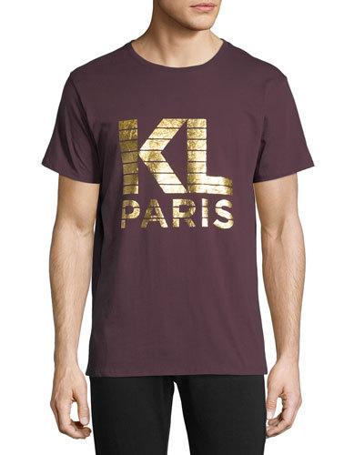 Foil-print Short-sleeve Tee