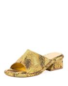 Brocade Block-heel