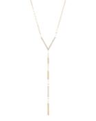 14k Gold Expose Diamond Y-drop Necklace