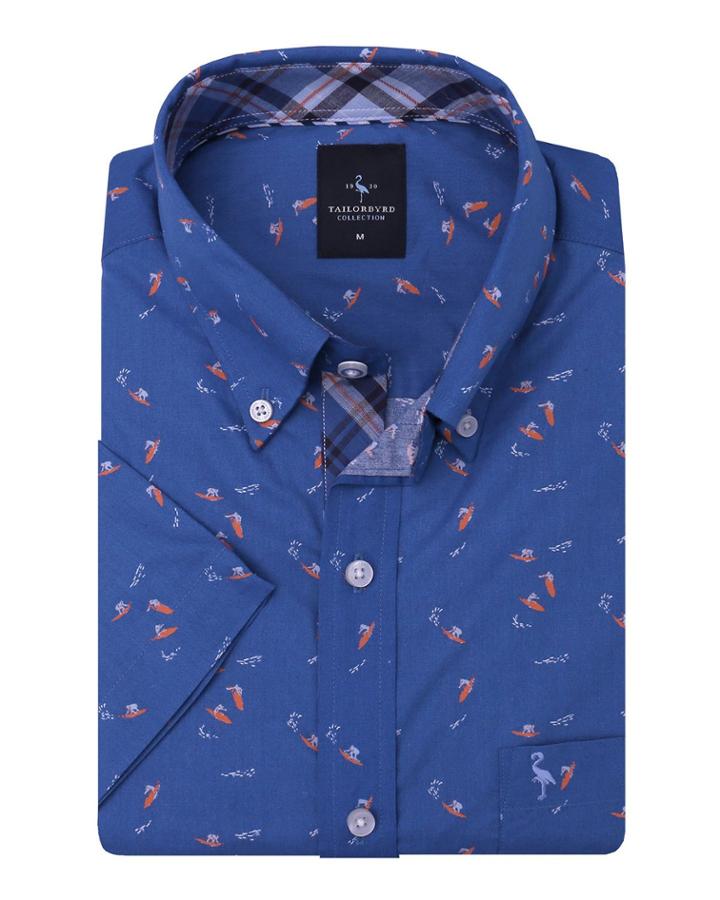 Men's Surfer Short-sleeve Cotton
