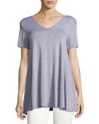 Double V-neck