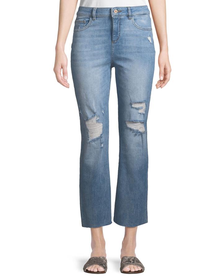 Jerry High-rise Vintage Straight-leg Jeans In Woodstock