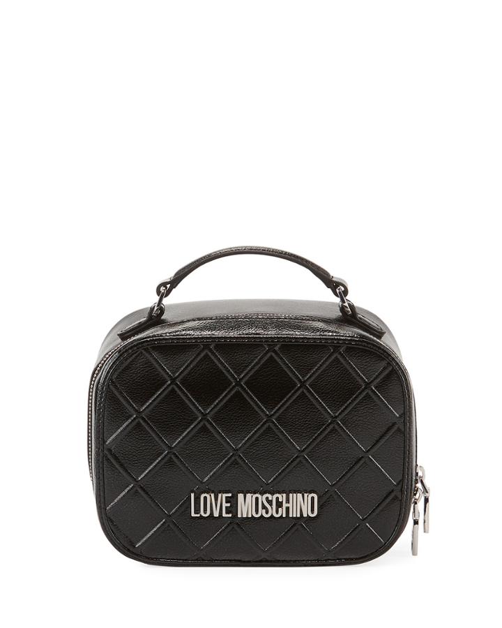 Faux-leather Embossed Metallic