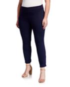Plus Size Alina Skinny Pull-on Ankle Pants