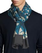 Cloud-print Cashmere