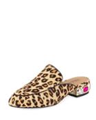 Adria Animal-print Jeweled-heel