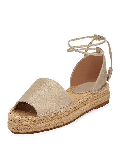 Edna Canvas Espadrille Flat