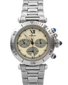Pre-owned 37mm Pasha Chronograph Watch