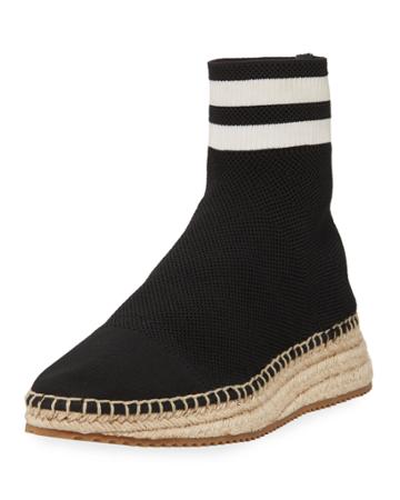 Dylan Knit Sock Espadrille Boot