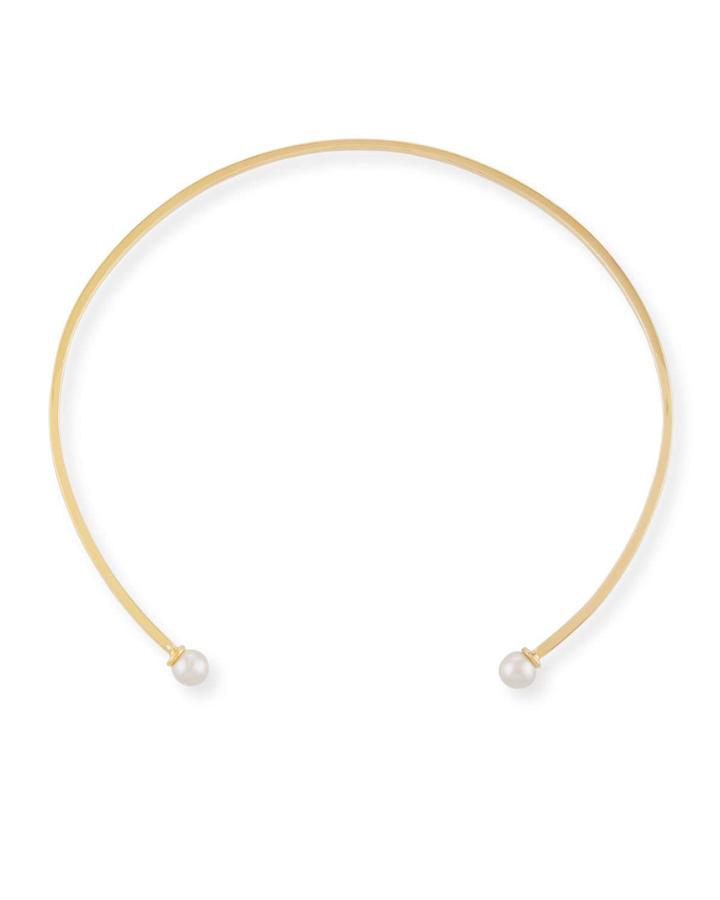 Emi Pearl Collar Necklace