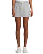 Drawstring Performance Skirt With Rips