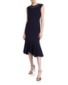 Embellished Flounce-hem
