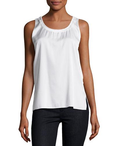Olga Silk-blend Tank