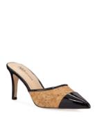Glittered Cork Cap-toe